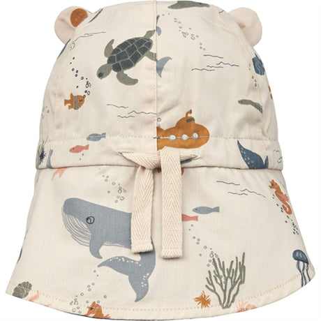 Liewood Gorm Sun Hat Sea Creature/Sandy