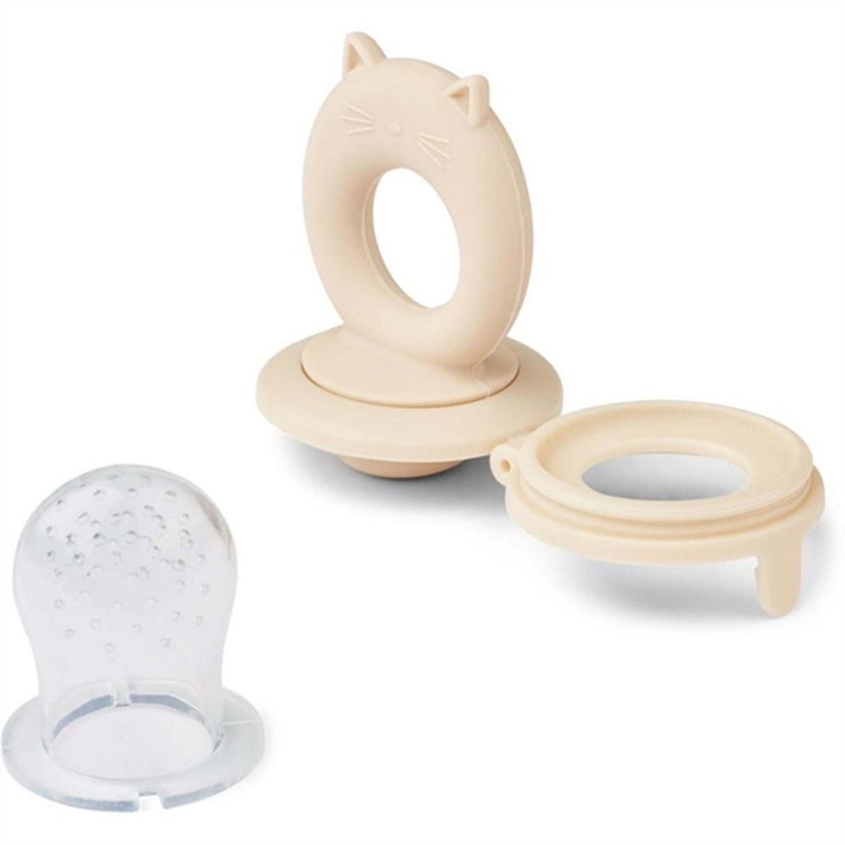 Liewood Miranda Food Feeder 2-pack Tuscany Rose/Apple Blossom 3