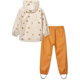 Liewood Moby Printed Rainwear Set Peach / Sandy 2