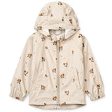 Liewood Melodi Printed Rainwear Set Peach / Sandy 3