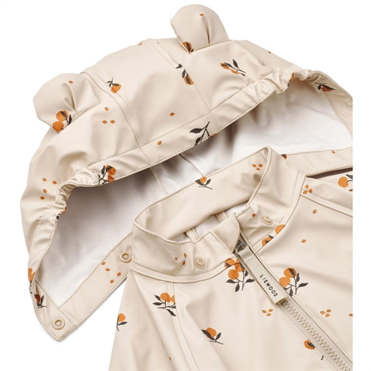 Liewood Melodi Printed Rainwear Set Peach / Sandy 7