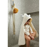 Liewood Albert Sheep Hooded Towel Creme De La Creme 2