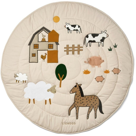 Liewood Gitta Activity Blanket Farm / Sandy 2