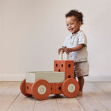 MODU 3-in-1 Baby Walker Burnt Orange/Dusty Green