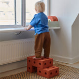 MODU 3-in-1 Baby Walker Burnt Orange/Dusty Green