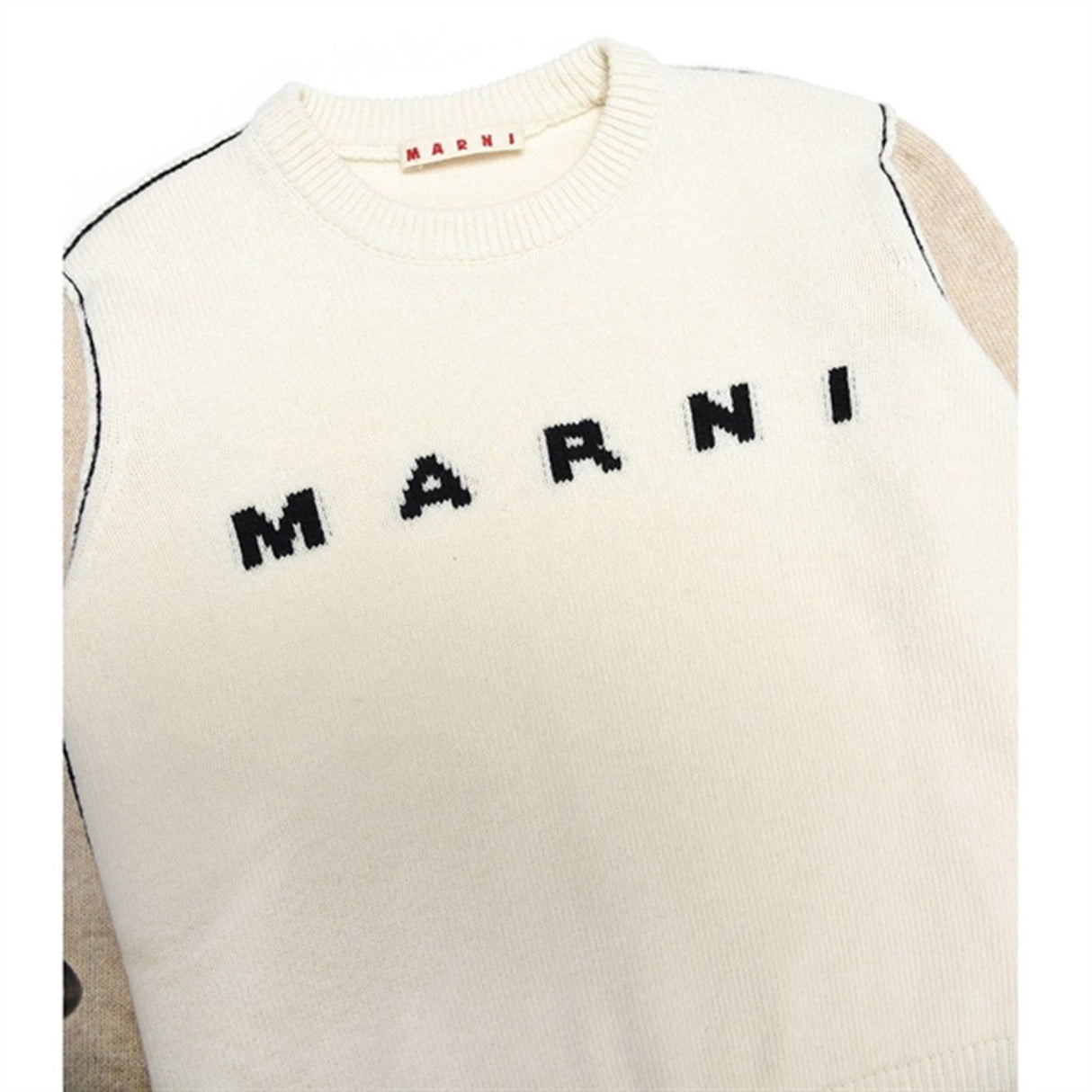 Marni Milk Wool Knit Sweater 2