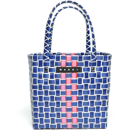 Marni Blue Borsa Basket