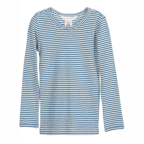 Serendipity Sky/Offwhite Slim Stripe Blouse