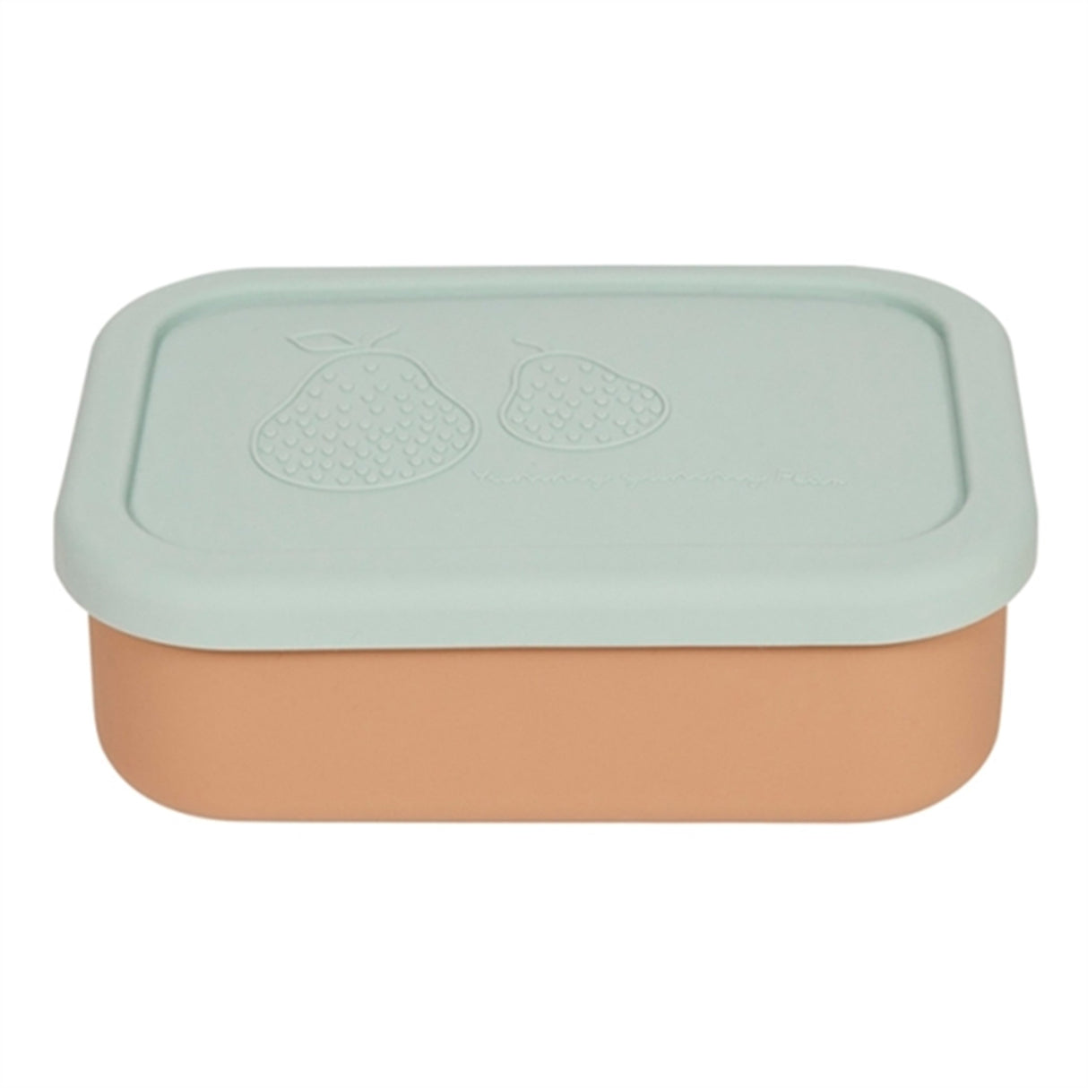 OYOY Yummy Lunch Box Small Green/Camel