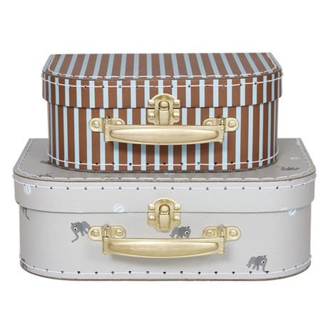 OYOY Mini Suitcase Elephant & Stripe