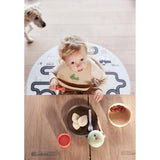OYOY Pullo Plate and Bowl Taupe / Vanilla