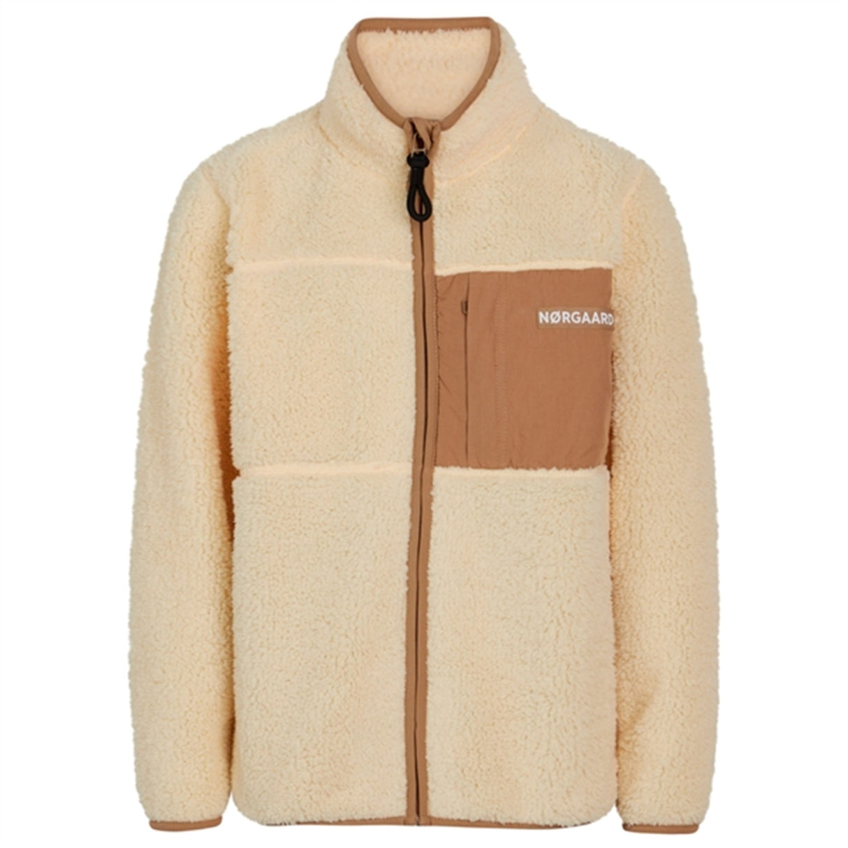 Mads Nørgaard Teddy Fleece Jeffo Jacket Vanilla Custard