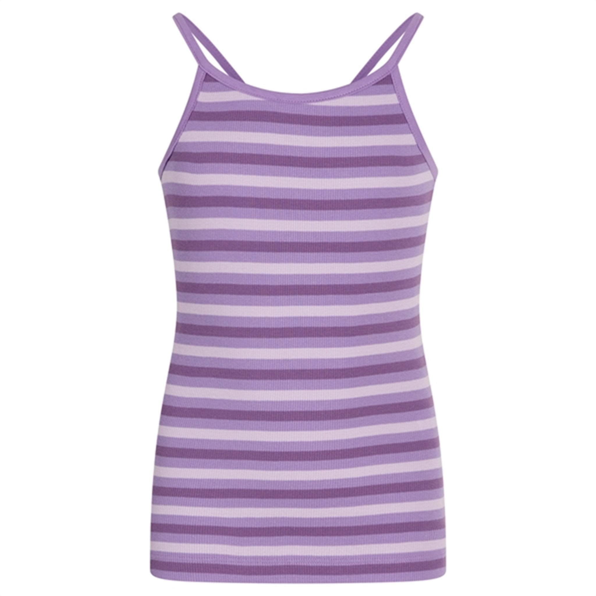 Mads Nørgaard 2x2 Cotton Stripe Trilina Bluse Stripe/Paisley Purple