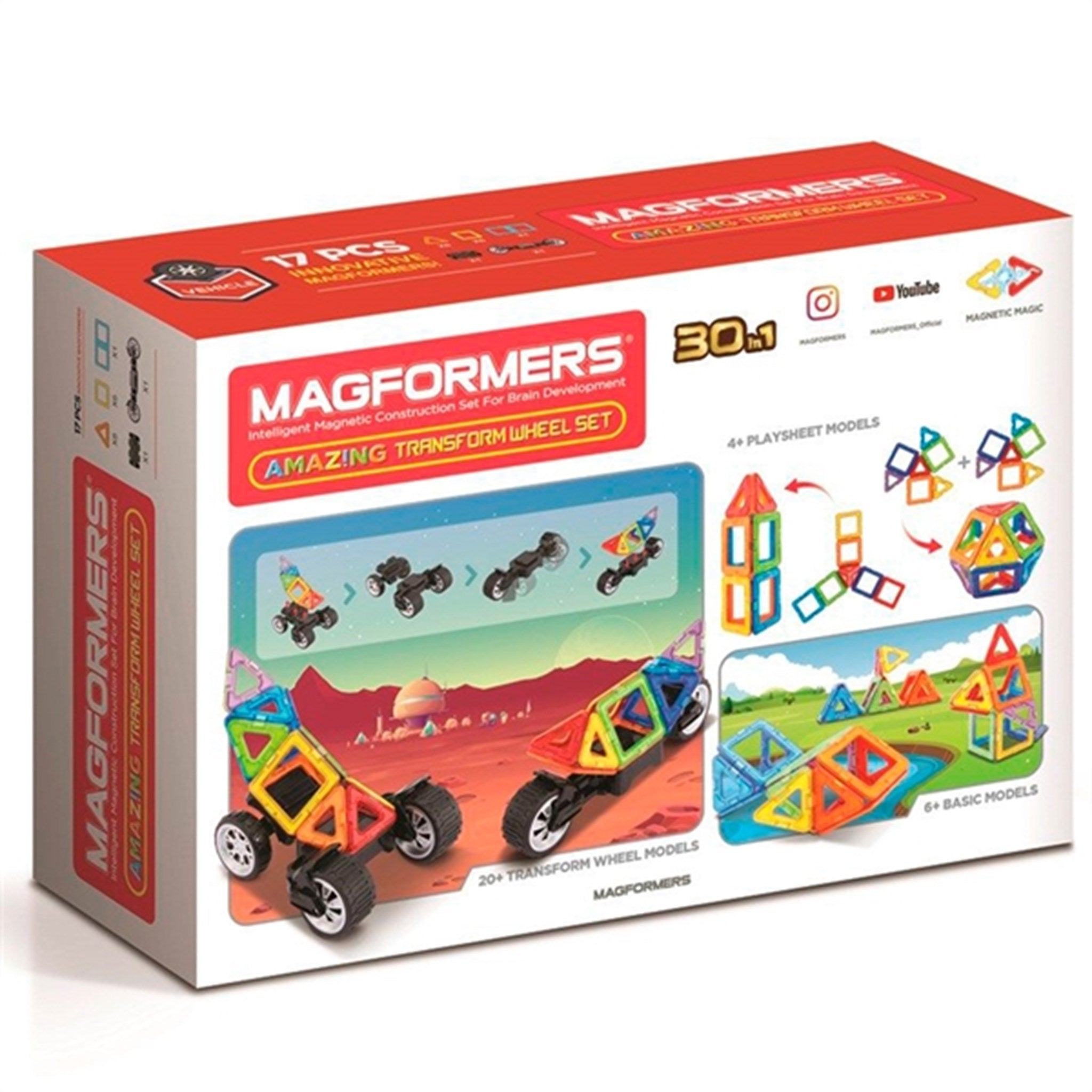 Buy Magformers Transform Vehicle Sæt | Luksusbaby