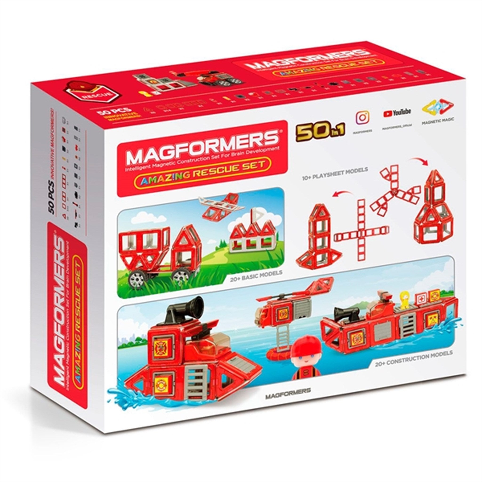 Magformers Amazing Rescue Set 6