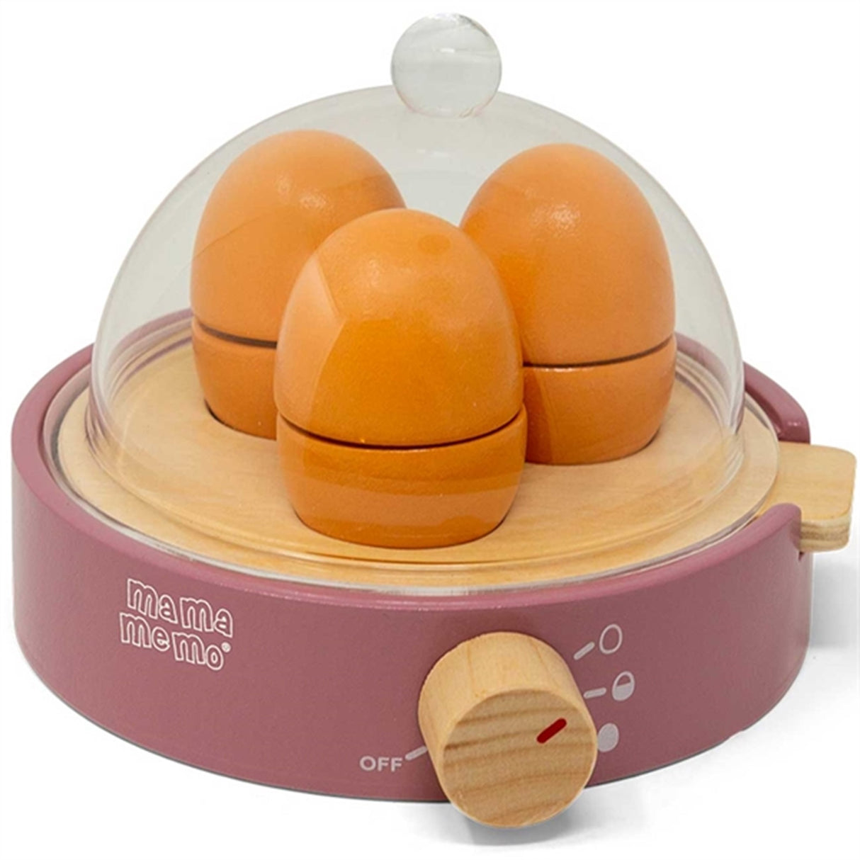 MaMaMemo Egg Boiler Cherry