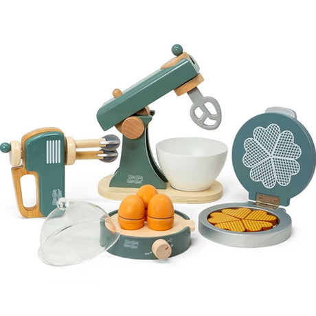 MaMaMemo Waffle Maker Emerald Green