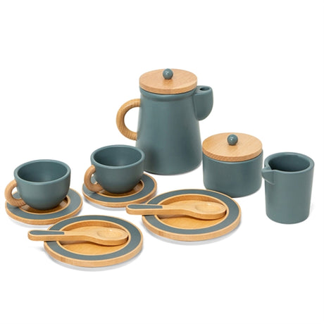 MaMaMemo Coffee Set Emerald Green