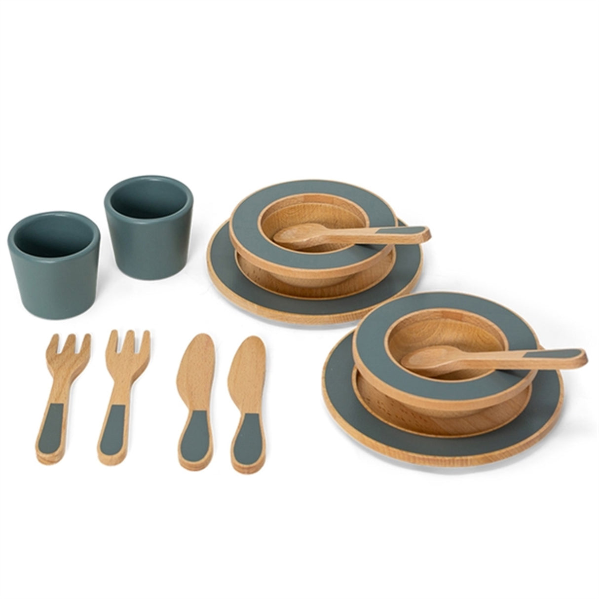 MaMaMemo Dinnerware Emerald Green