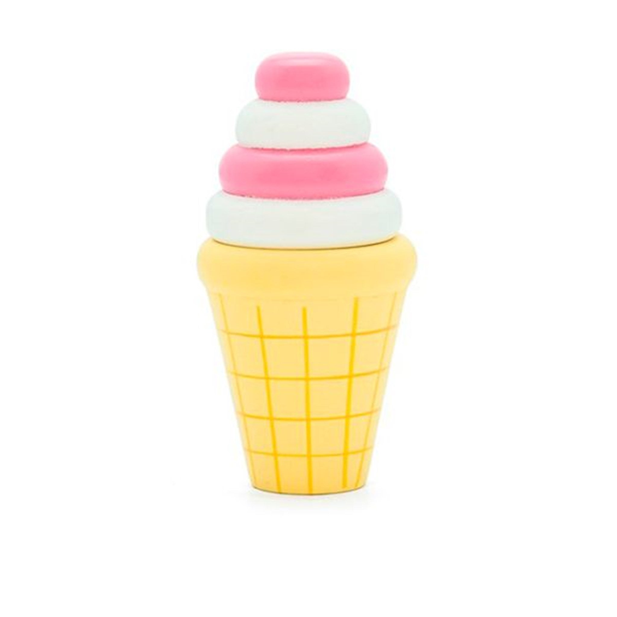 MaMaMemo Ice Cream Cone Strawberry/Vanilla