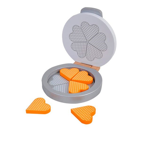 MaMaMemo Waffle Iron White