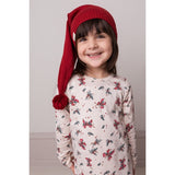 MarMar Hibiscus Red Alfen Christmas Hat