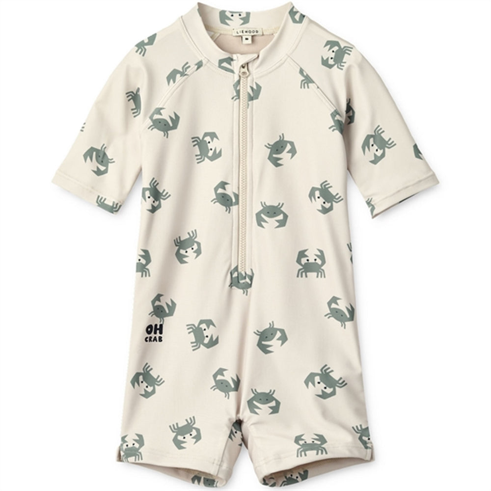 Max Swim Jumpsuit Crab Sandy LieWood → Luksusbaby COM