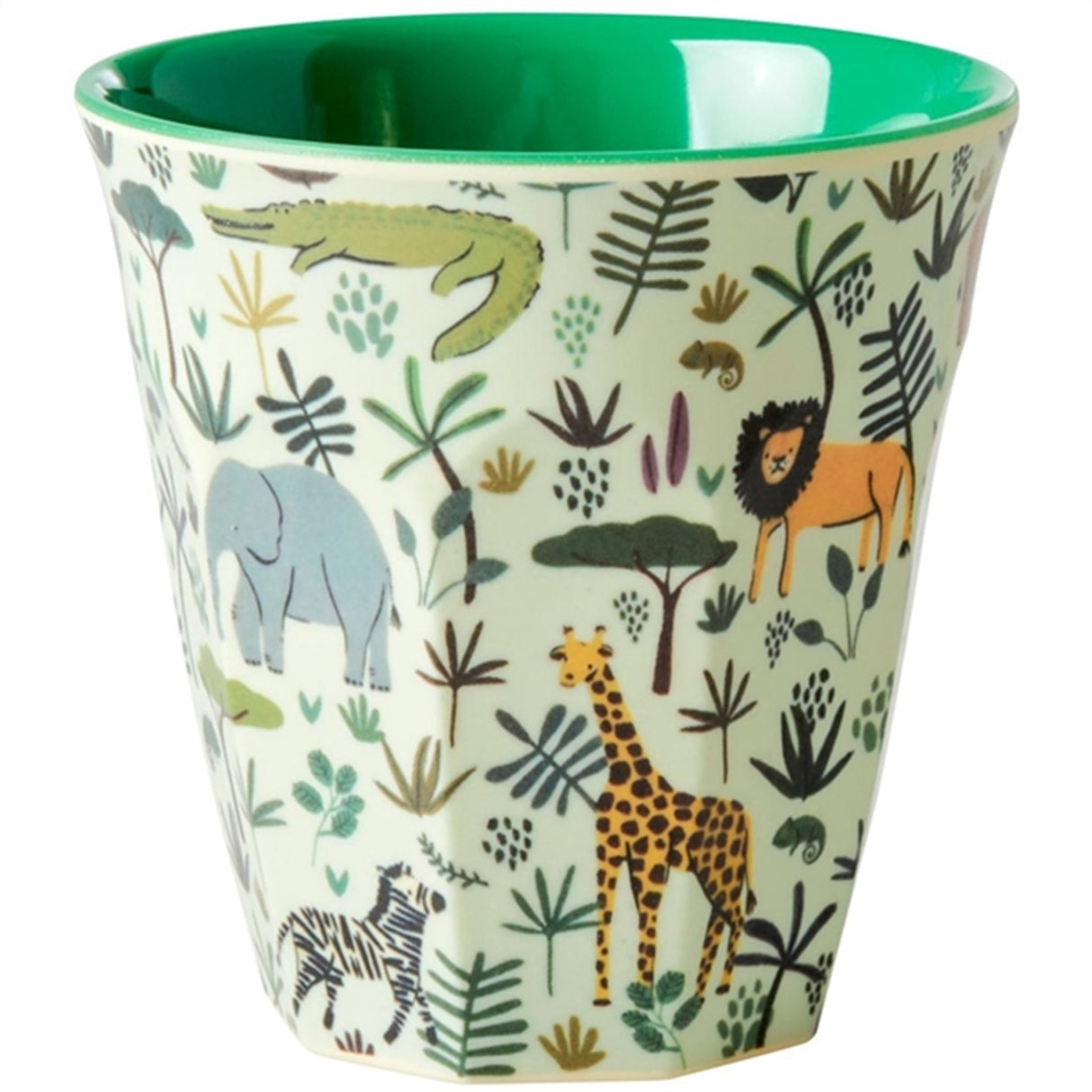 RICE Funky Prints Lille Melamin Børnekop 6-pak