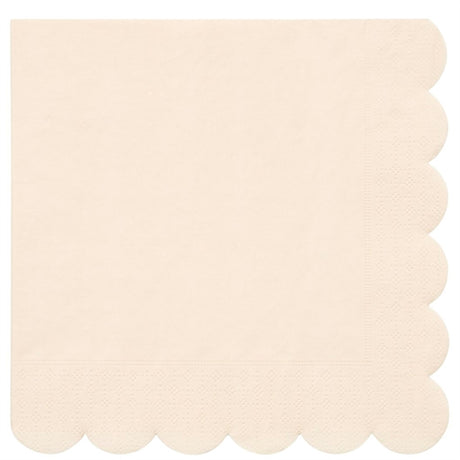 Meri Meri Simply Eco Cream Napkins Large