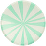 Meri Meri Stripe Mint Plates Large