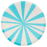 Meri Meri Stripe Blue Plates Small