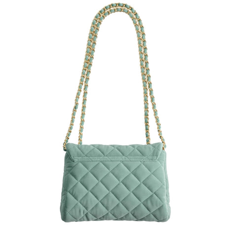 Milledeux Medium Velvet Bag Nile Blue