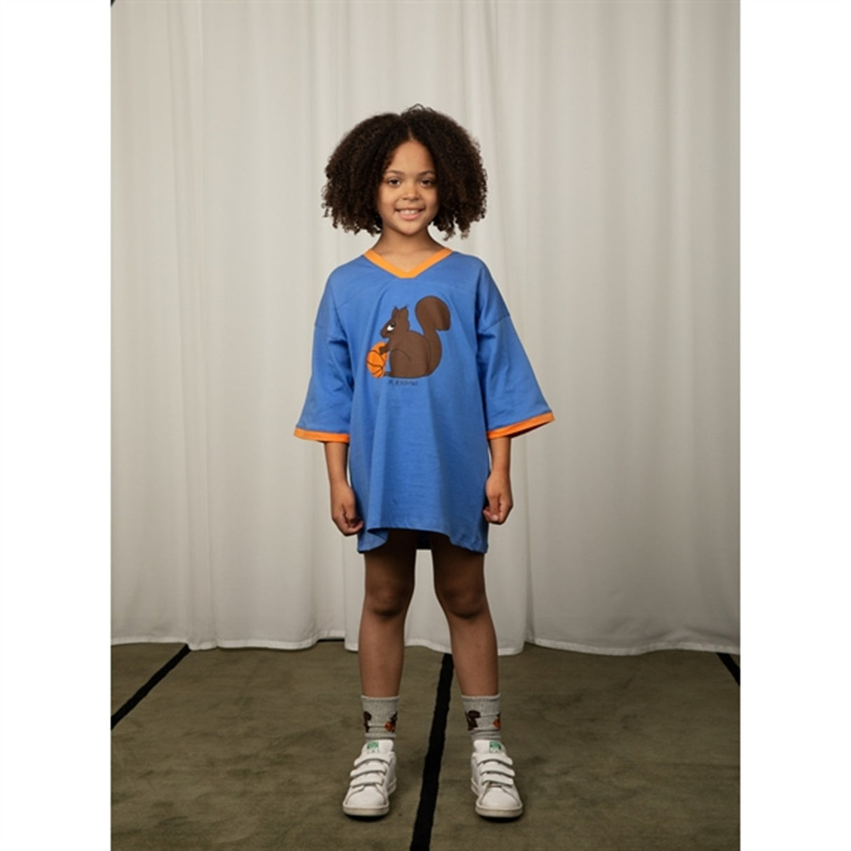 Mini Rodini Blue Squirrel Sp T-shirt Loose Fit 5