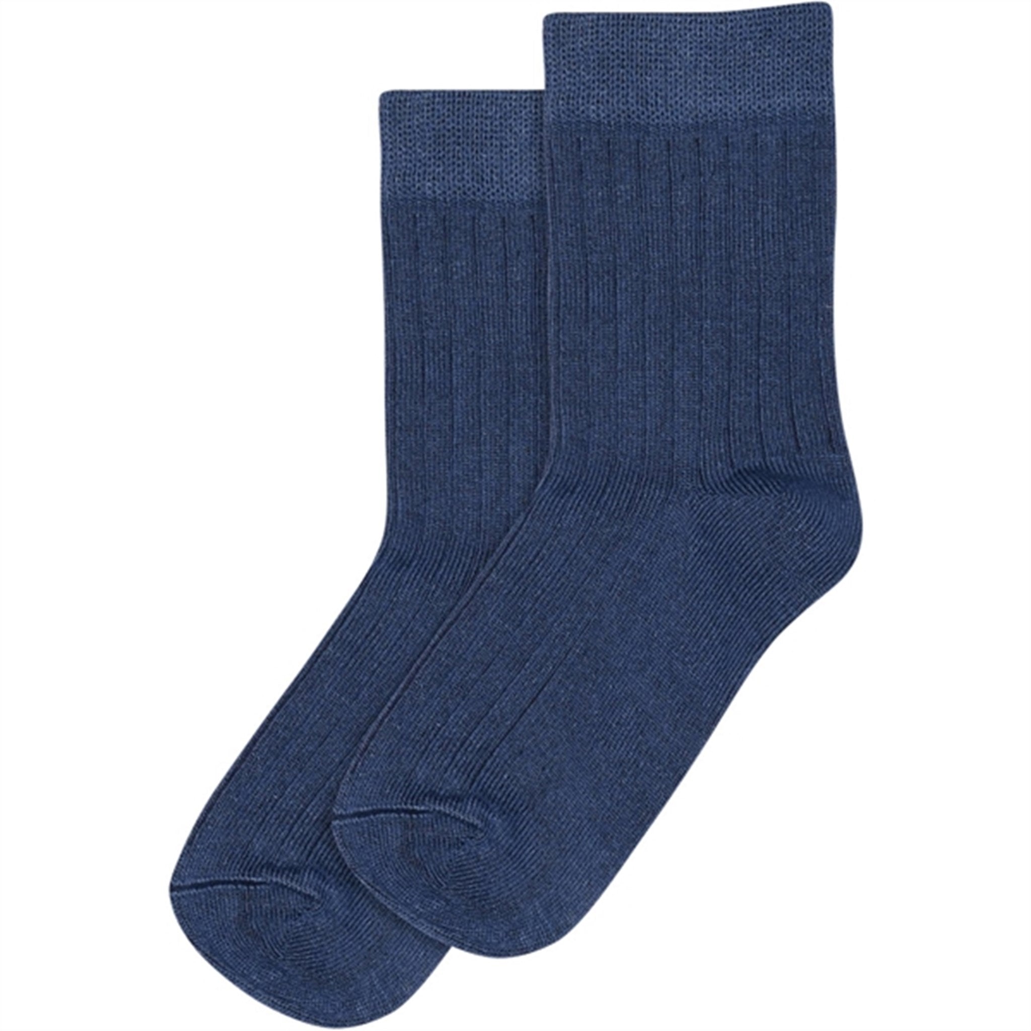 MiniPop® Denim Blue Bamboo Socks