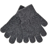 Mikk-Line Magic Gloves 3-Pack Black Antrazite Black 4