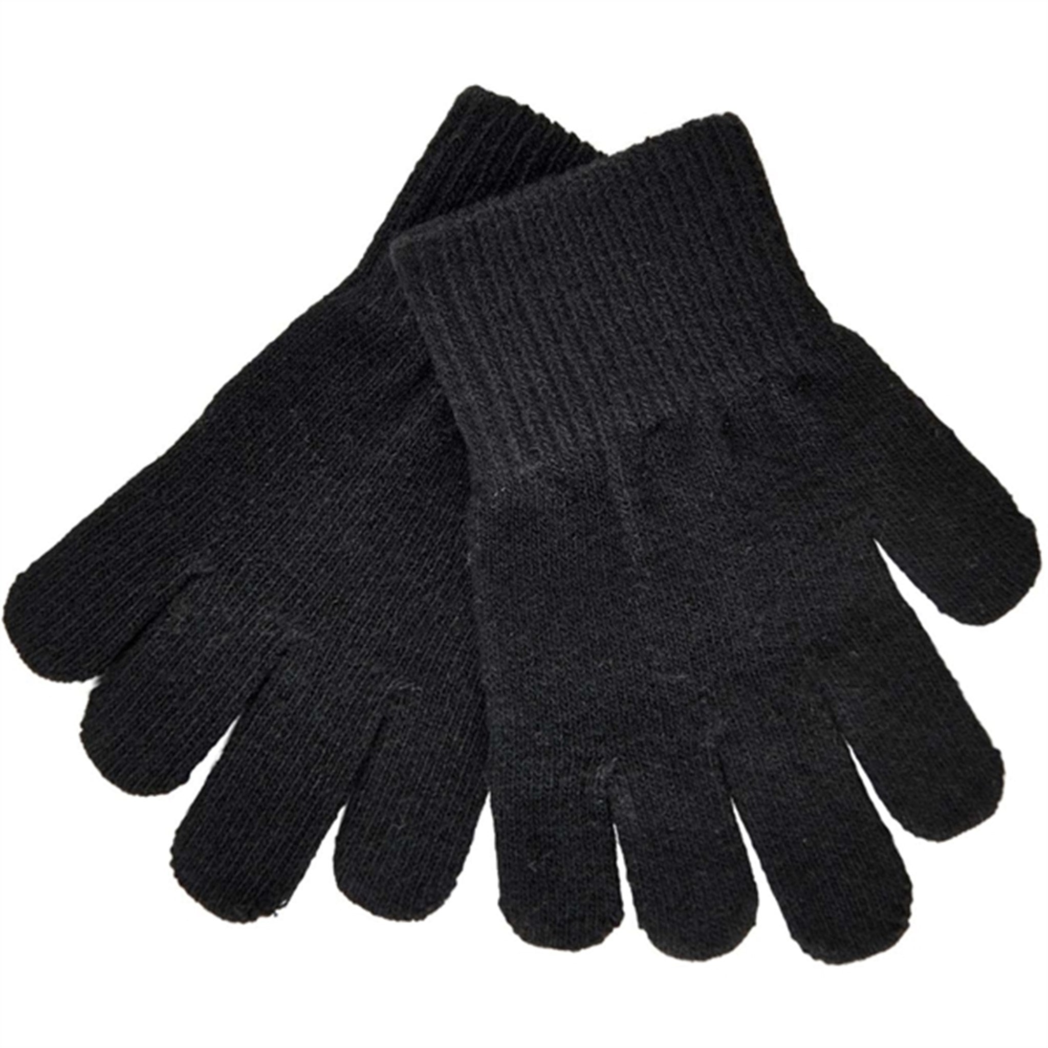Mikk-Line Magic Gloves 3-Pack Black Antrazite Black 3