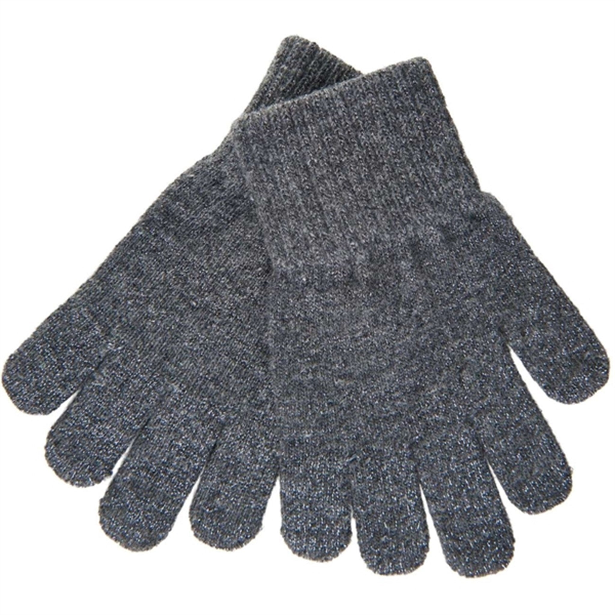 Mikk-Line Magic Gloves w/Lurex 3-Pack Decadent Chocolate Black Antrazite 4