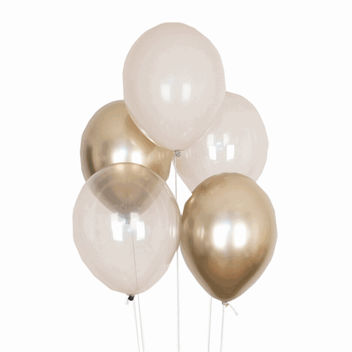 My Little Day Gold Balloons 10 pcs