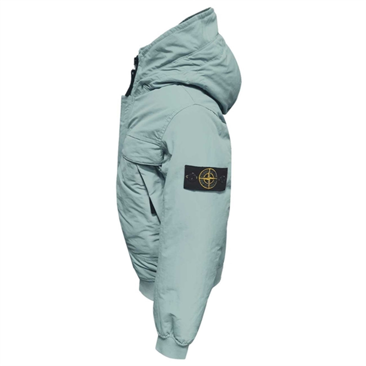 Stone Island Junior Down Jacket Dusty Blue