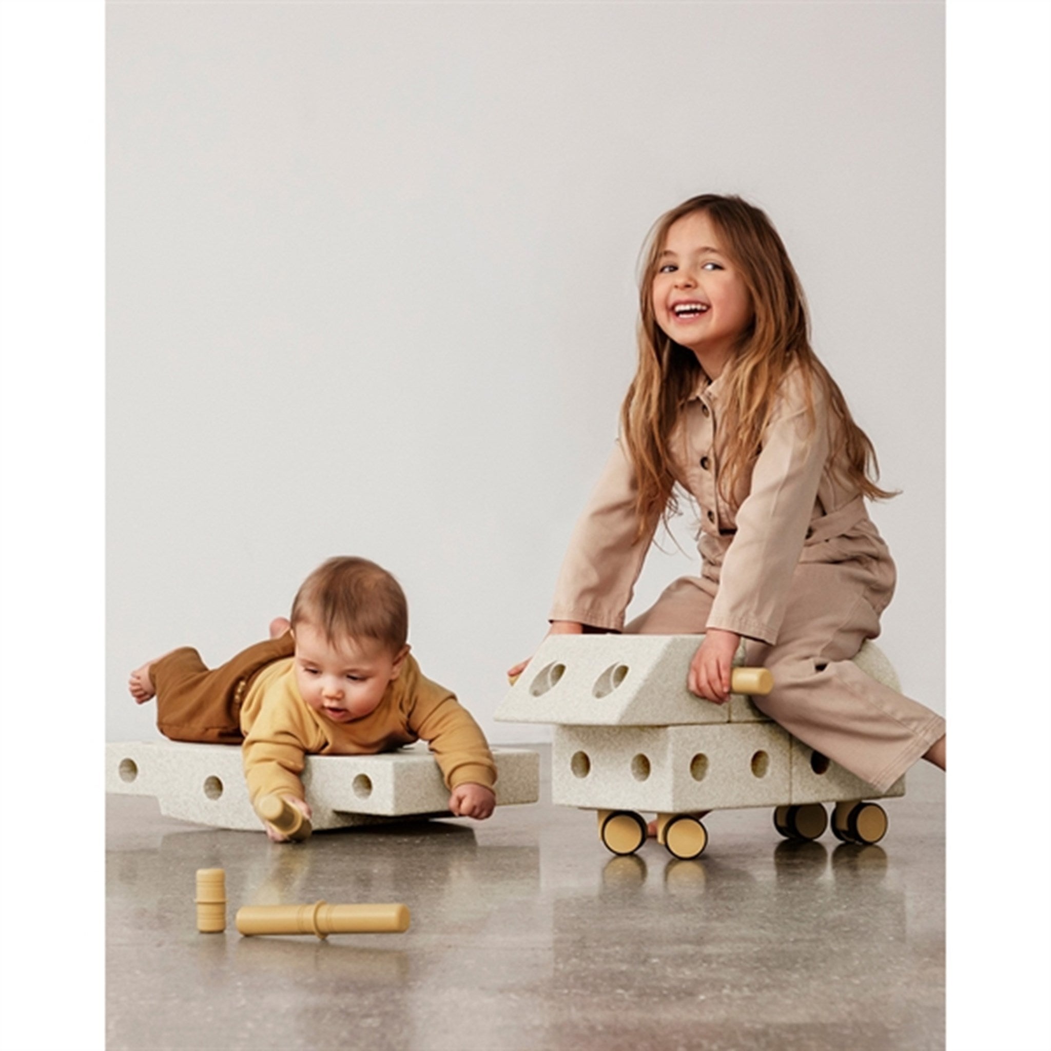Buy MODU Explorer Kit Sand Grey/Honey Yellow | Luksusbaby