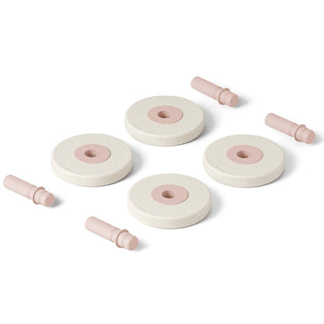 MODU Foam Wheels Sand Grey/Soft Rose