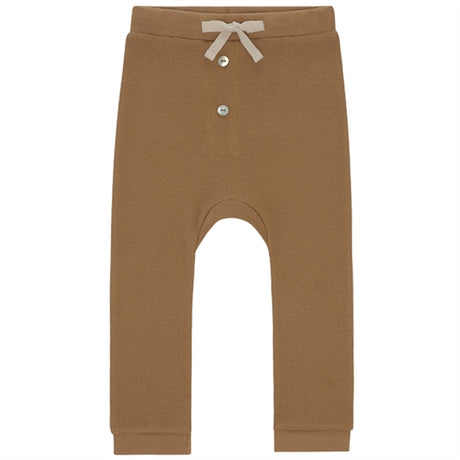 Monsieur Mini Baggy Leggings Waffle Sugar Brown