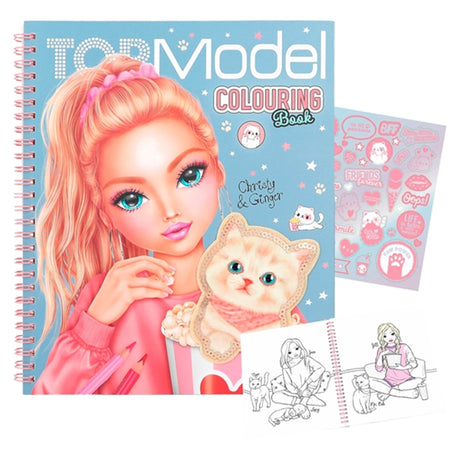 TOPModel Colouring Book Cutie Star