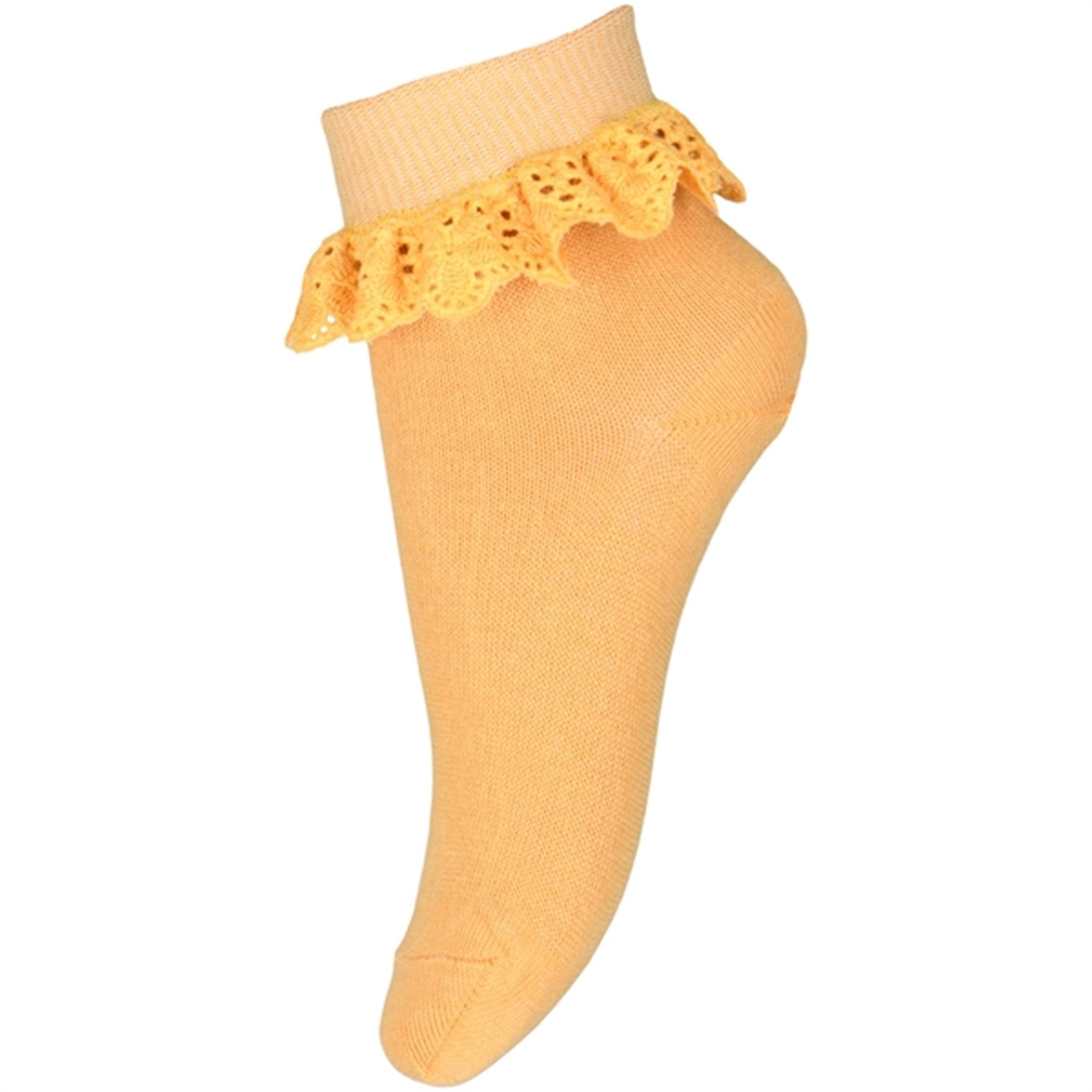 MP 527 Cotton Lace Socks 4098 Ochre