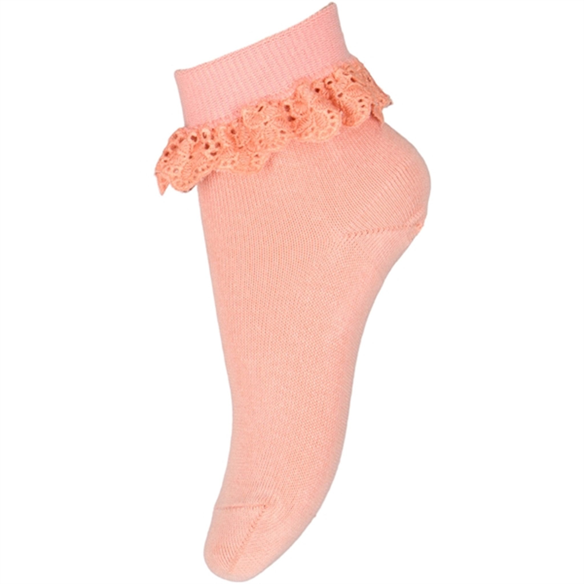 MP 527 Cotton Lace Socks 4272 Guava