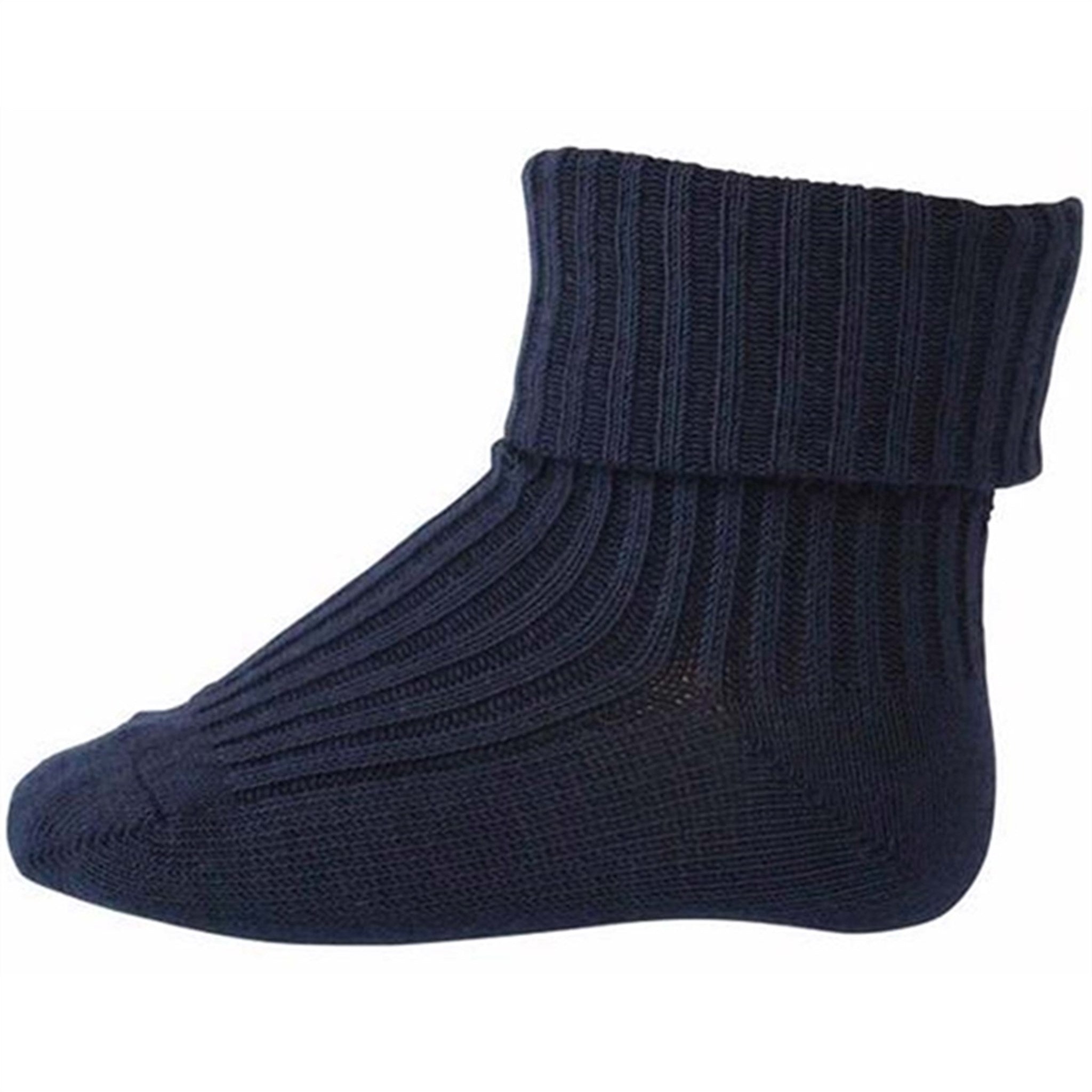 MP Wool Socks Rib 807 Dark Navy