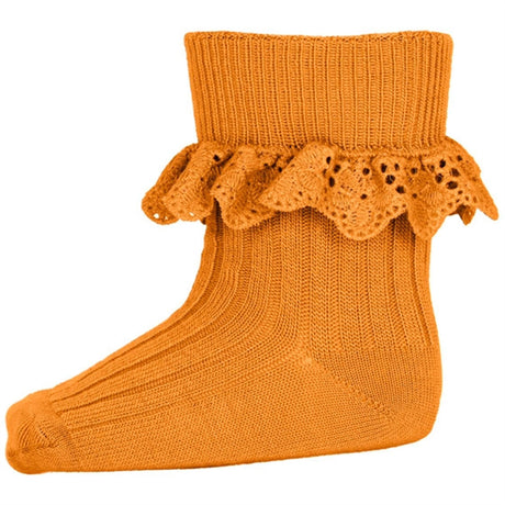 MP 59045 Wool Lace Socks 4255 Golden Spice