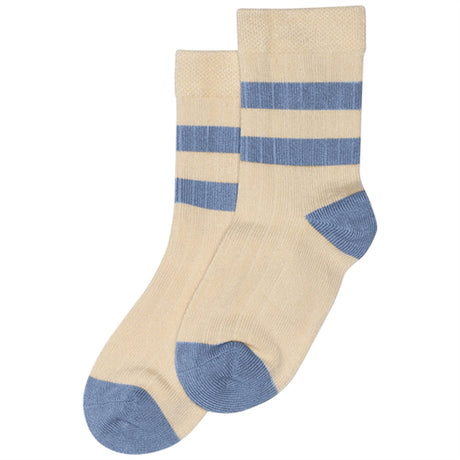 minipop® Moonlight Blue/Offwhite Bamboo Socks Sport