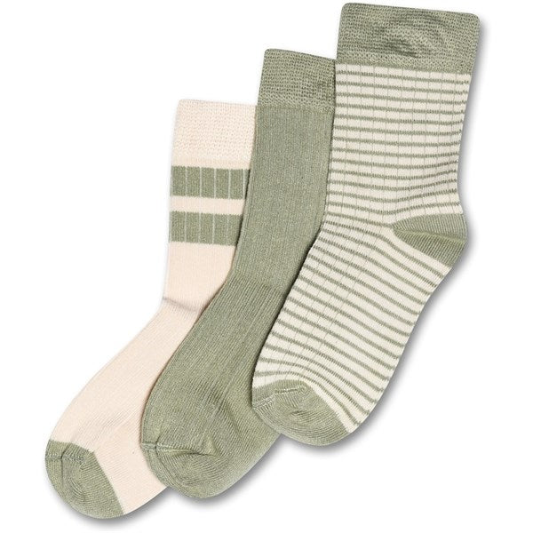 minipop® Green Shadow Bamboo Socks Season 3-Pack