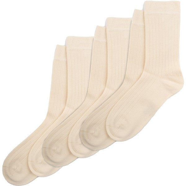 minipop® Offwhite Bamboo Socks 3-Pack Noos